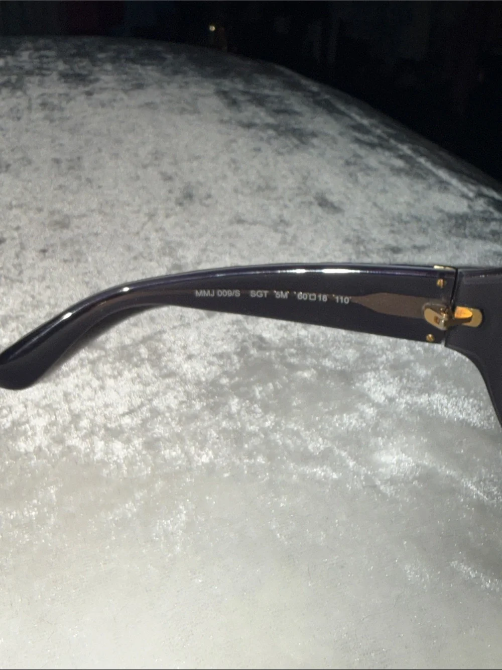 Vintage Marc Jacobs Black and White Sunglasses